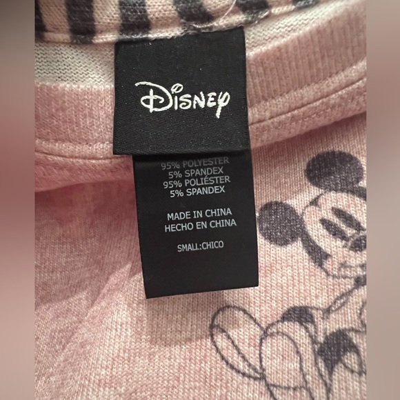 Disney Mickey and Minnie Mouse Womens pj set size Small NWOT - Picture 5 of 5